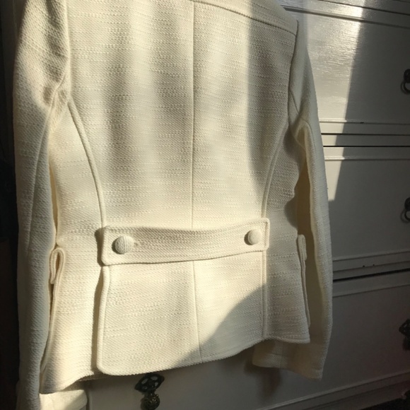 Holt Renfrew tweed pockets jacket blazer 6 - Picture 4 of 9